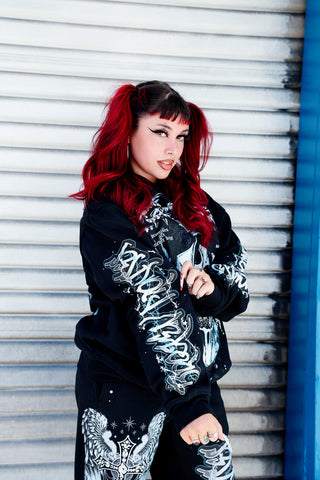 In The Moment Rhinestone Hoodie