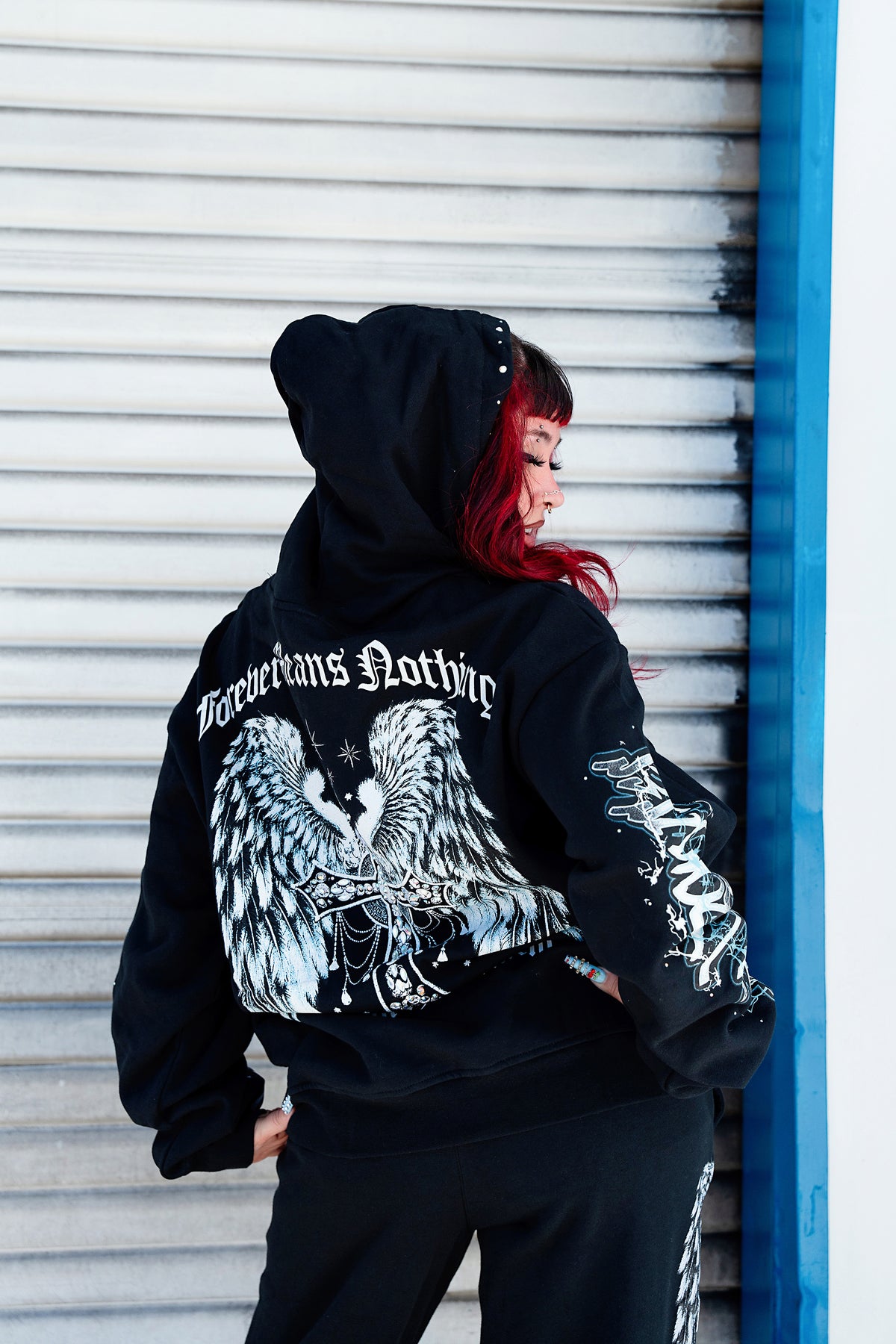 In The Moment Rhinestone Hoodie