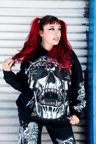 In The Moment Rhinestone Hoodie