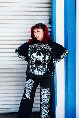 In The Moment Rhinestone Sweats