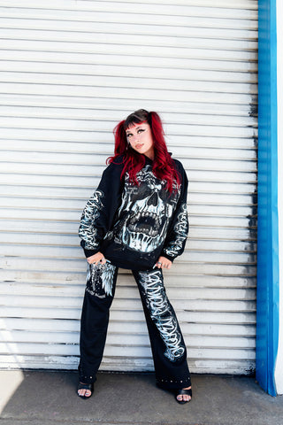 In The Moment Rhinestone Sweats
