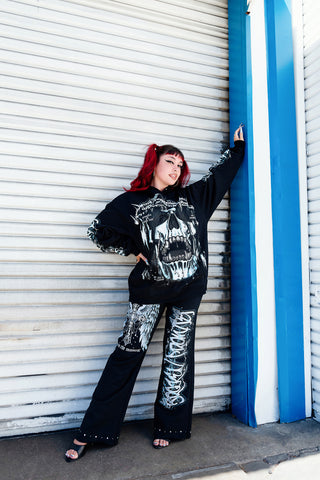 In The Moment Rhinestone Sweats