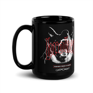 K-9 Black Coffee Mug