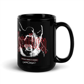 K-9 Black Coffee Mug