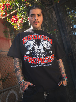 Kennel Rhinestone Tee Black