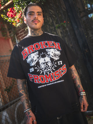 Kennel Rhinestone Tee Black