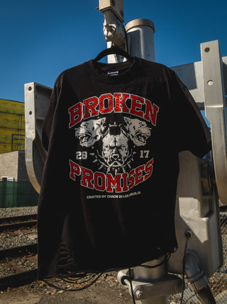 Kennel Rhinestone Tee Black
