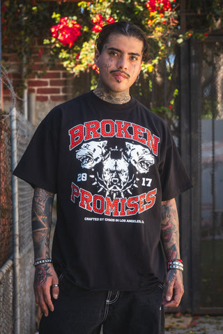 Kennel Rhinestone Tee Black