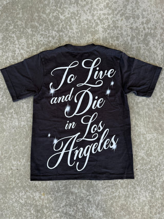 Live & Die Tee Vintage Black