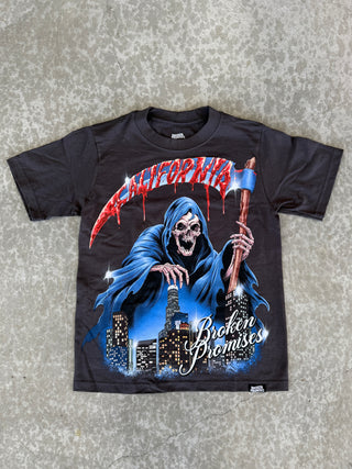 Live & Die Tee Vintage Black