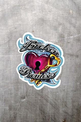 Locked Up Sticker