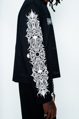 Mausoleum LS Jersey Black