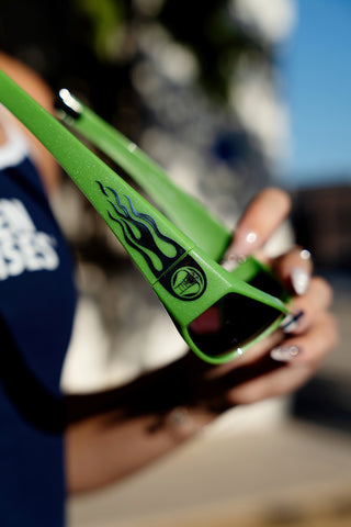 Moneymaker Sunglasses Green