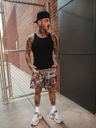 Montage Mesh Shorts