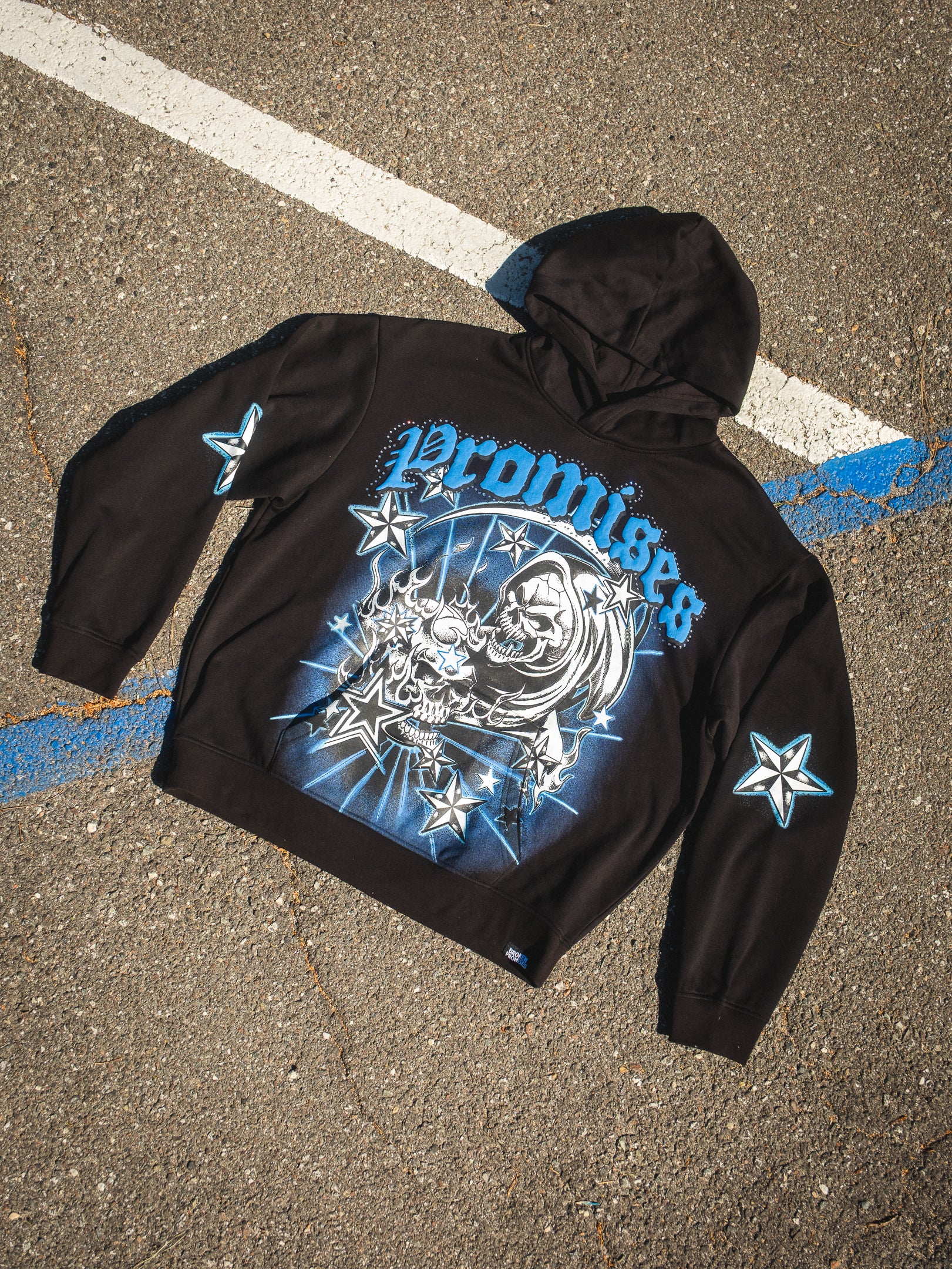 Nautical Rhinestone Hoodie