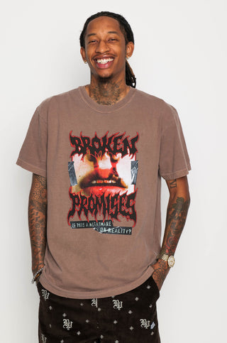 Nosebleed Washed Brown Tee