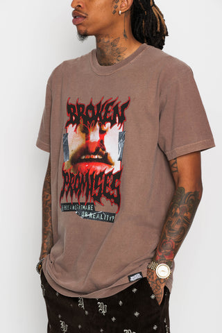 Nosebleed Washed Brown Tee