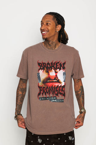 Nosebleed Washed Brown Tee