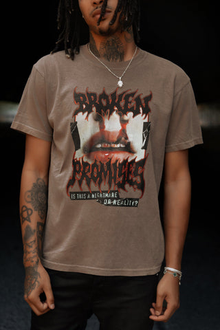 Nosebleed Washed Brown Tee