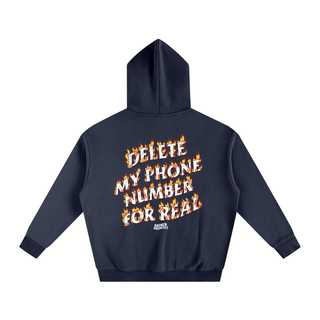 Old Flame Hoodie Navy