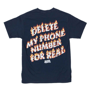 Old Flame Navy Blue Tee