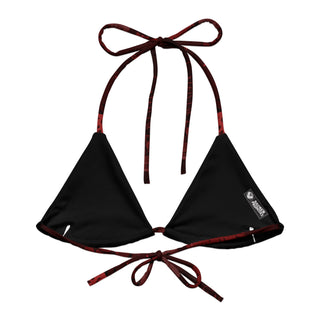 Paint Pen String Bikini Top