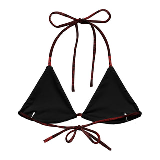 Paint Pen string bikini top
