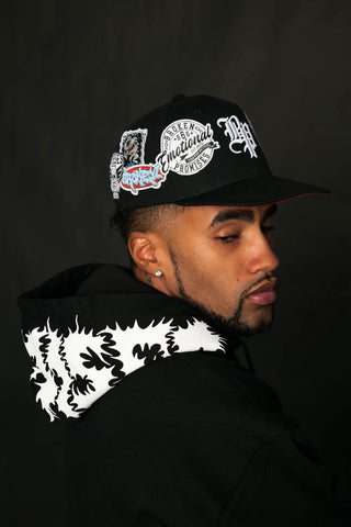 Patch'd Up Snapback Black