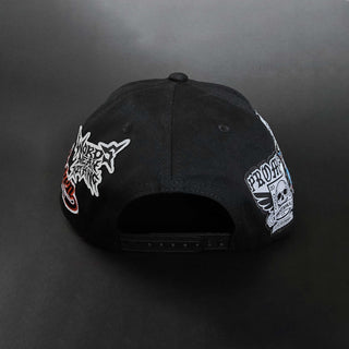 Patch'd Up Snapback Black