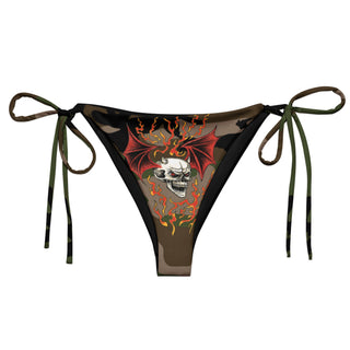 Poetry Camo Bikini Bottom