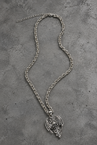 Purgatory Cross Necklace