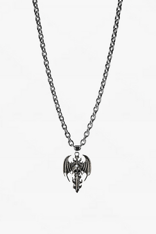 Purgatory Cross Necklace