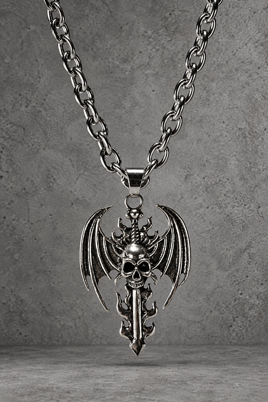 Purgatory Cross Necklace