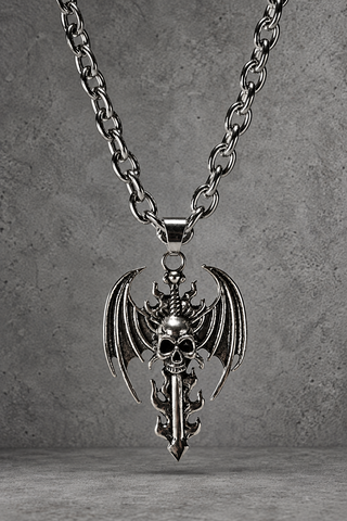 Purgatory Cross Necklace