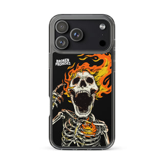 Pyromaniac Black iPhone Case
