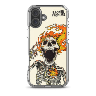 Pyromaniac Cream iPhone Case