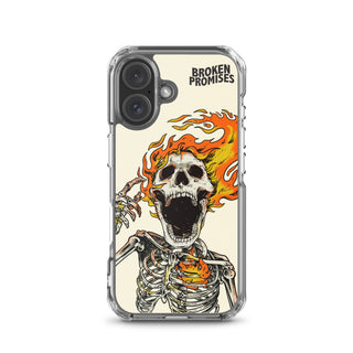 Pyromaniac Cream iPhone Case