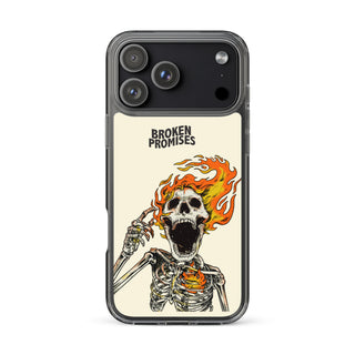 Pyromaniac Cream iPhone Case