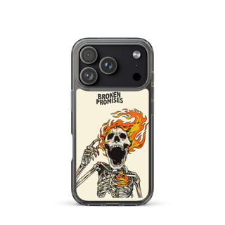 Pyromaniac Cream iPhone Case