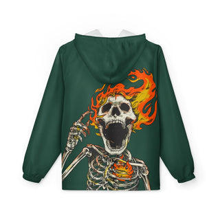 Pyromaniac Green Windbreaker