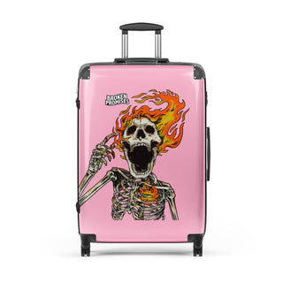 Pyromaniac Suitcase Pink