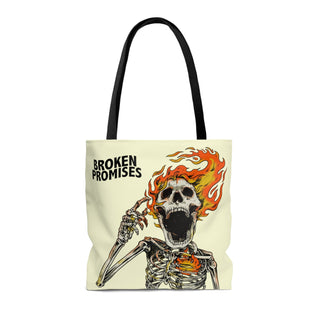 Pyromaniac Tote Bag Beige