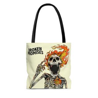 Pyromaniac Tote Bag Beige