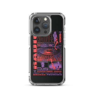 Radioactive Black iPhone Case