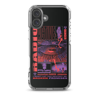 Radioactive Black iPhone Case