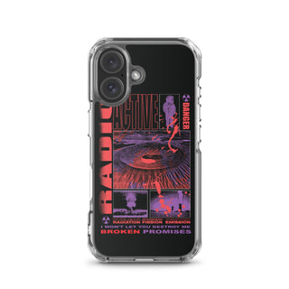 Radioactive Black iPhone Case