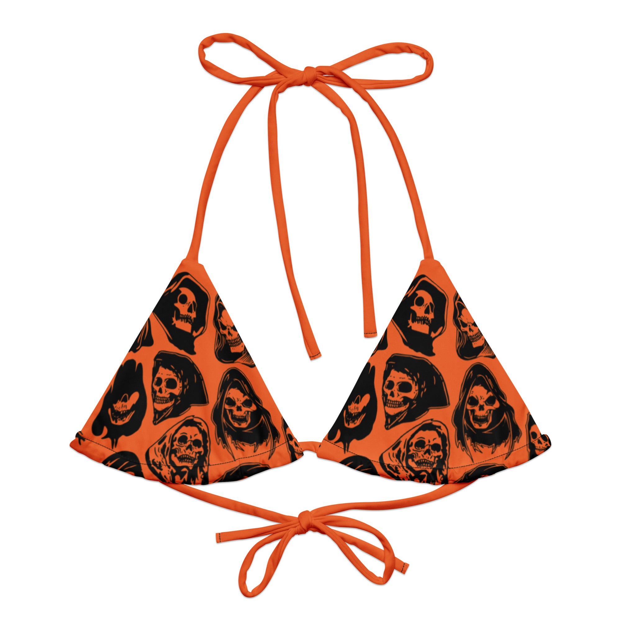 Reaper Guide Orange Bikini Top