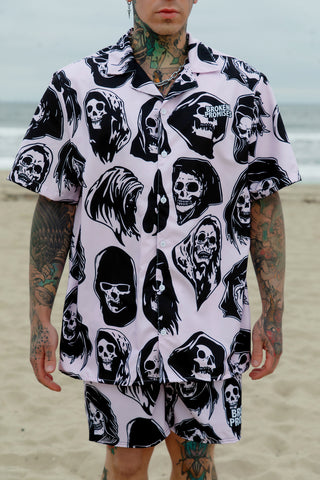 Reaper Guide Pink Button Up Shirt