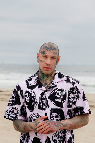Reaper Guide Pink Button Up Shirt