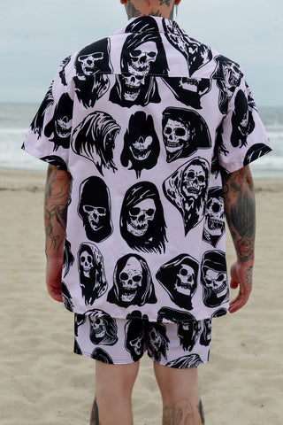 Reaper Guide Pink Button Up Shirt